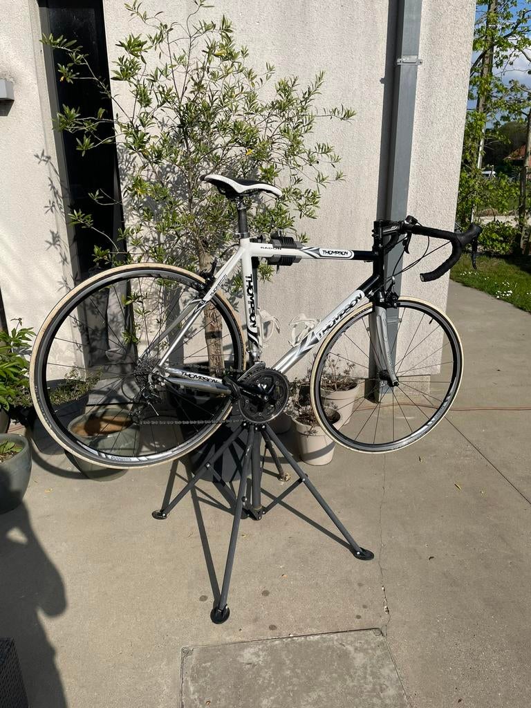 Thompson racefiets, Fietsen en Brommers, Fietsen | Racefietsen, 28 inch, Aluminium, Zo goed als nieuw, Meer dan 20 versnellingen