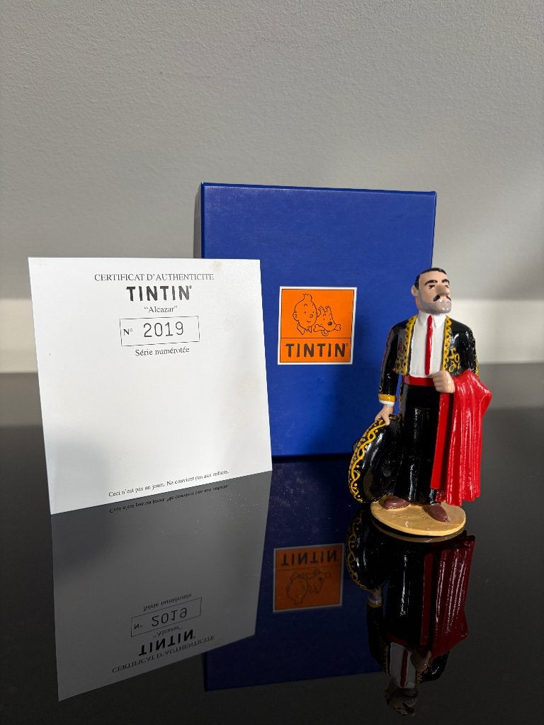 Général Alcazar (Ref 46913) BC (Tintin), Enlèvement ou Envoi, Tintin, Comme neuf, Statue ou Figurine