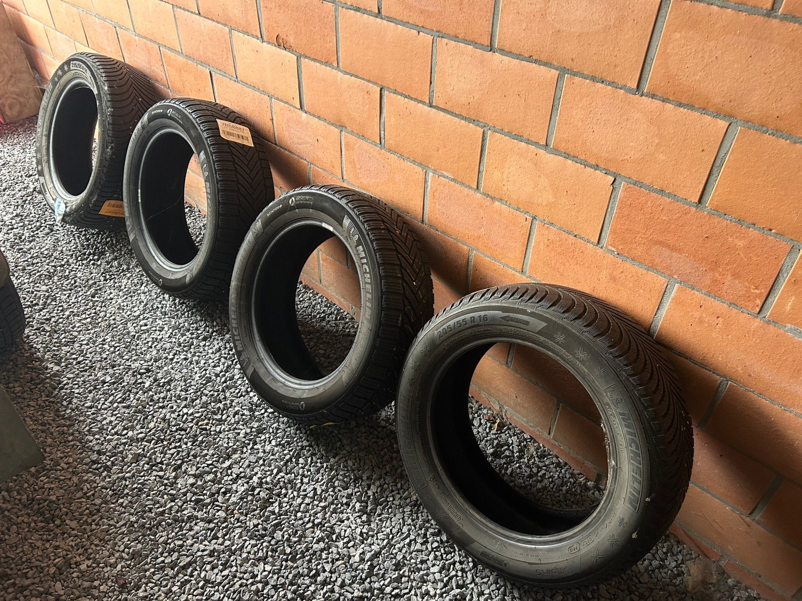 Michelin Alpin 5/6 winterbanden, Auto-onderdelen, Banden en Velgen, Ophalen, 16 inch, Band(en), 205 mm