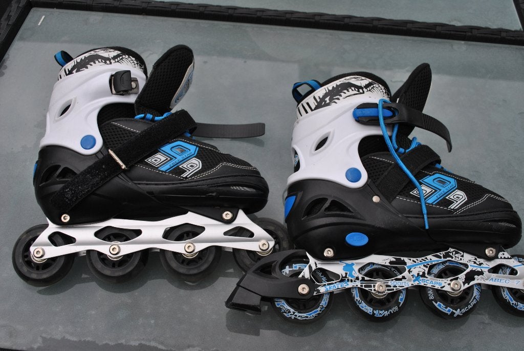 Inline skates, Sport en Fitness, Ophalen, Zo goed als nieuw, Inline skates 4 wielen, Overige merken