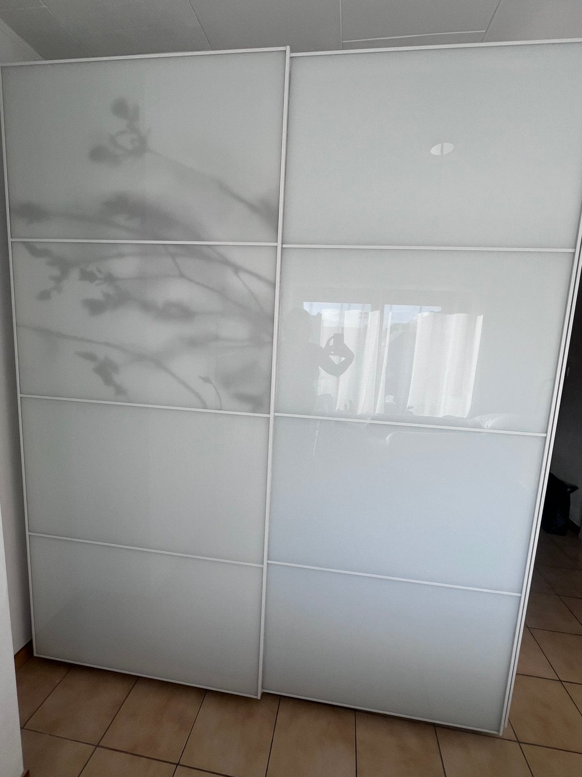 2 portes coulissantes pour dressing PAX IKEA, Enlèvement, Comme neuf, Verre