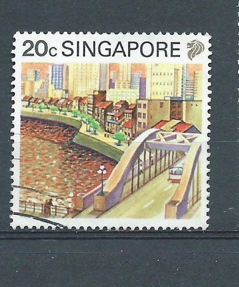 SINGAPOUR, Enlèvement ou Envoi, Affranchi