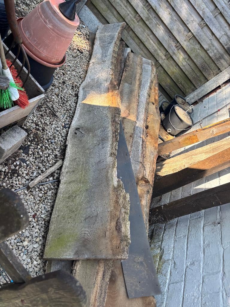 eiken planken, Divers, Divers Autre, Enlèvement, Utilisé