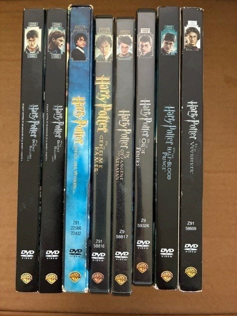 8 DVD Harry Potter, Collections, Enlèvement ou Envoi, Comme neuf, Autres types