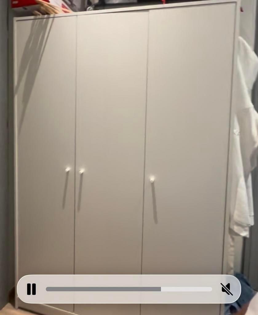 3-deurs kledingkast, Huis en Inrichting, Ophalen, Zo goed als nieuw