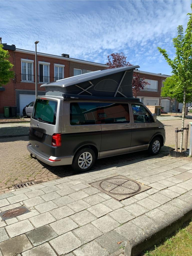 VW T6.1 Campervan California Ocean bwjr 2020, Caravanes & Camping, Camping-cars, Particulier, jusqu'à 4, Modèle Bus ou Fourgon aménagé