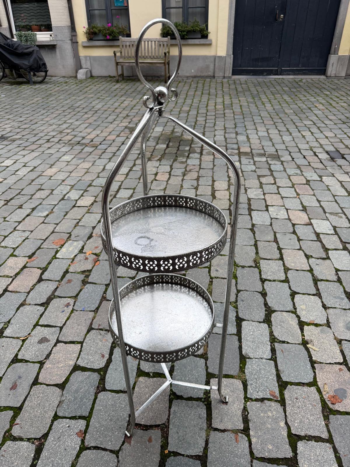 Prachtige Oosterse Etagères- 2 schalen - als nieuw 20 €, Ophalen, Etagère, Zo goed als nieuw, Overige materialen