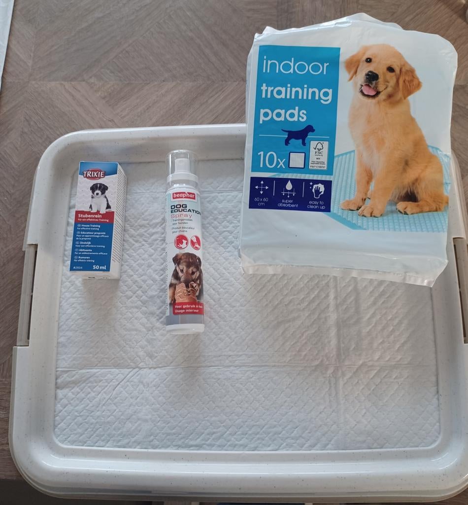 Puppytrainer en hulpmiddelen, Ophalen