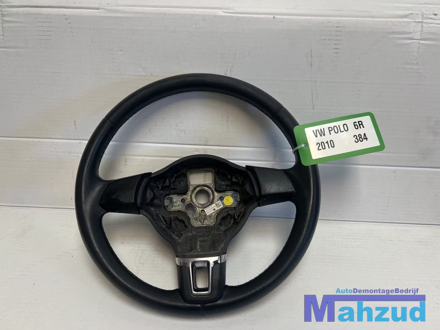 VW GOLF 6 POLO 6R Stuurwiel stuur leer 2009-2016, Auto-onderdelen, Besturing, Gebruikt, Volkswagen, Volkswagen AG, Vw@volkswagen.de