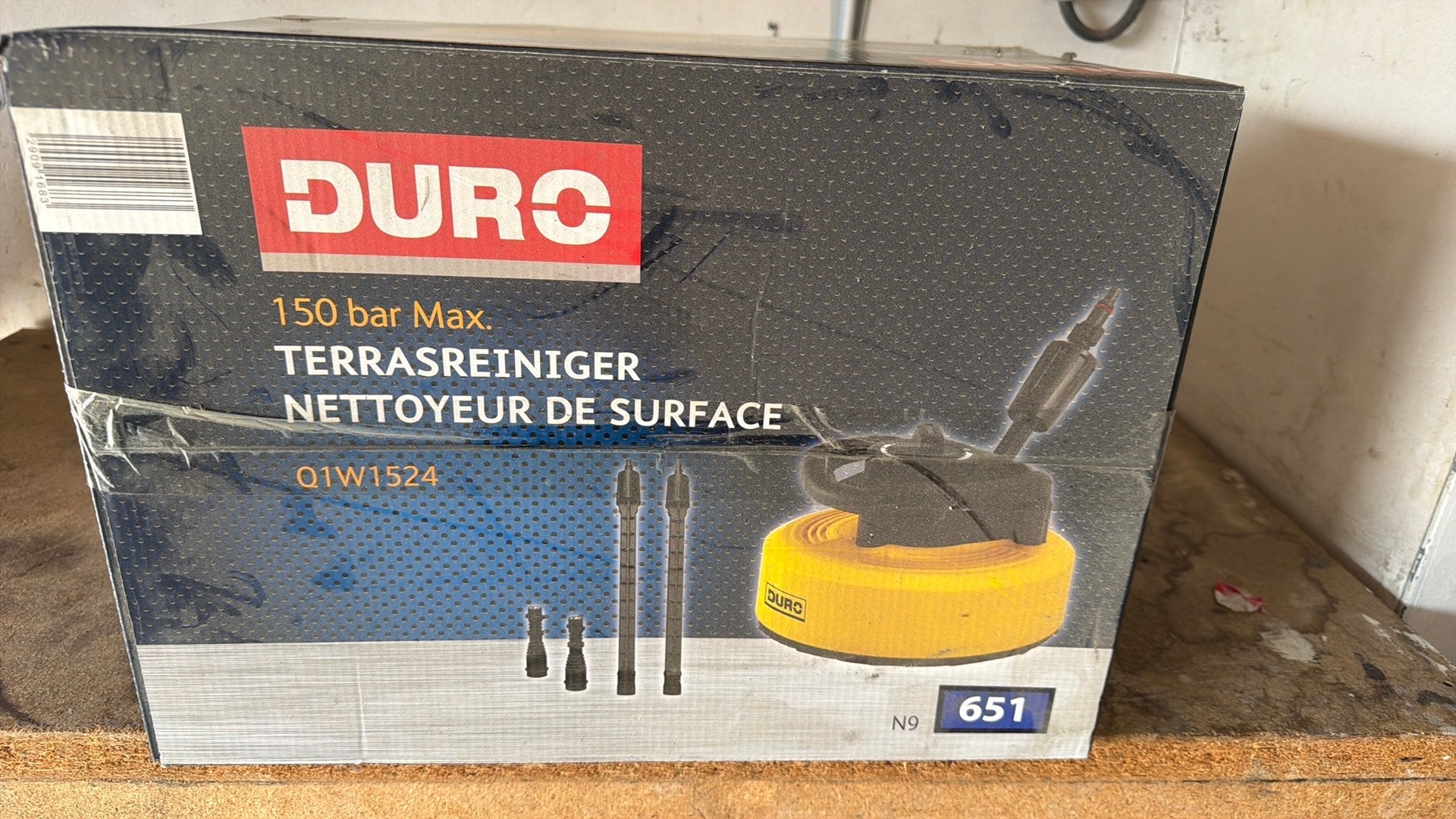 Nettoyeur de terrasse, Enlèvement, Utilisé