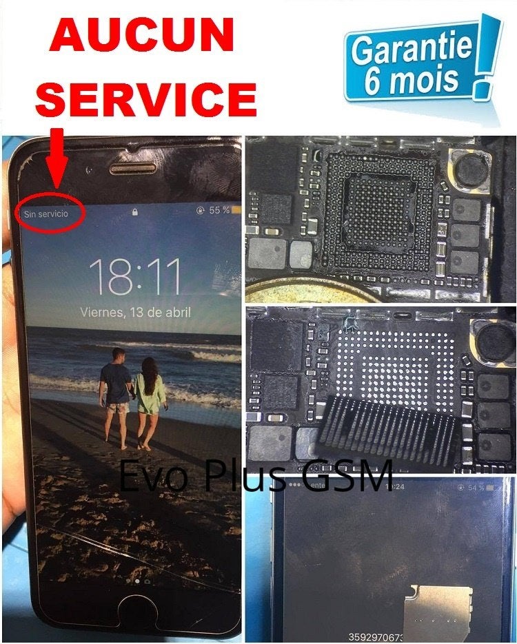 Micro Soudure iPhone 12 Pro Max problème réseau /Baseband, Enlèvement, Apple