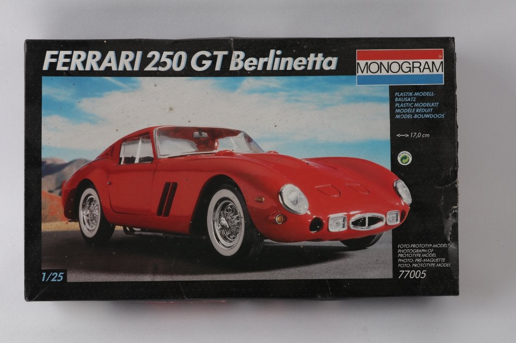 1/25 Monogram Ferrari 250 GT Berlinetta, Auto, Verzenden, Groter dan 1:32, Zo goed als nieuw