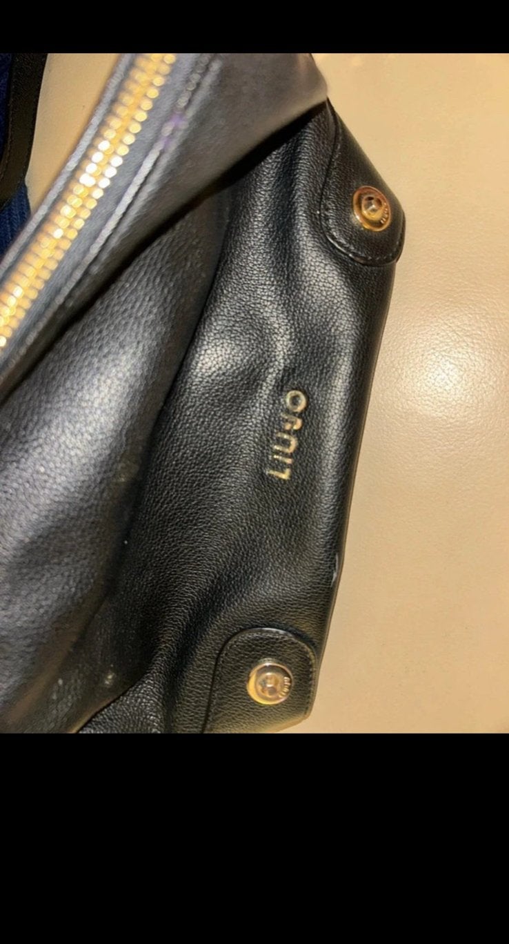 Liu jo tas, Handtassen en Accessoires, Verzenden, Gebruikt, Zwart, Handtas