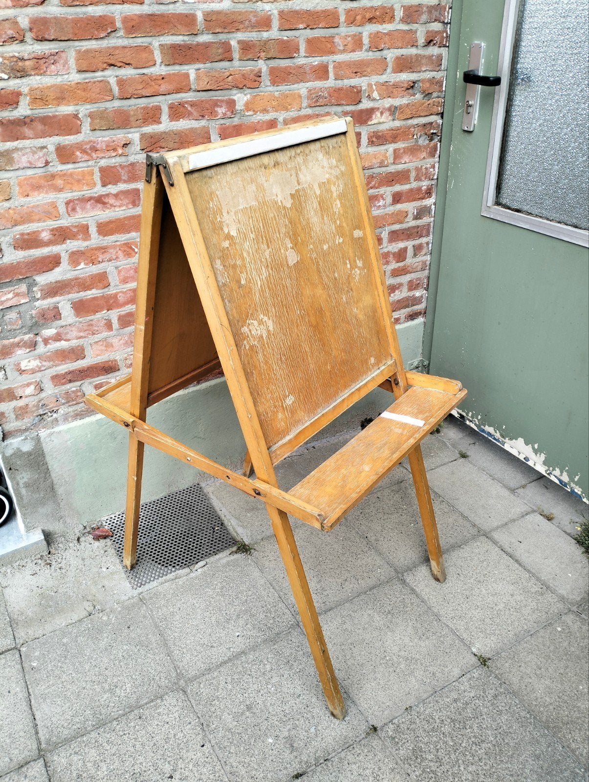 Vintage schildersezel, Hobby en Vrije tijd, Schilderen, Ophalen