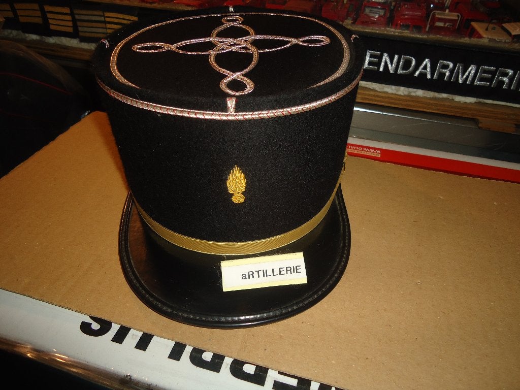 képi adj artillerie, Ophalen of Verzenden, Landmacht, Embleem of Badge