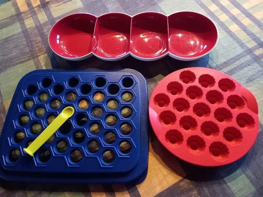 tupperware  - demo materiaal, Ophalen, Nieuw, Blauw, Overige typen