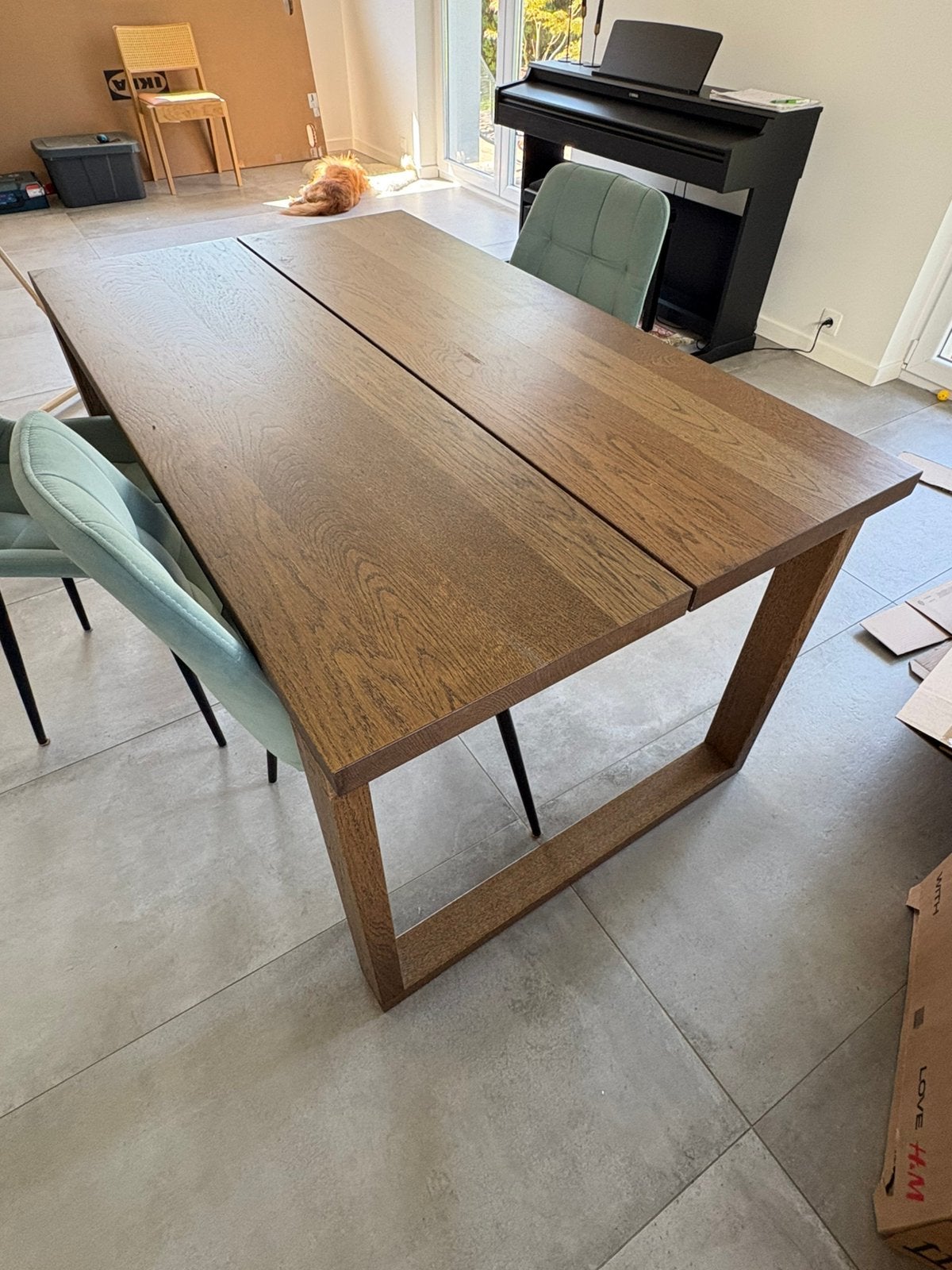 Table a manger bois véritable, Enlèvement, Comme neuf