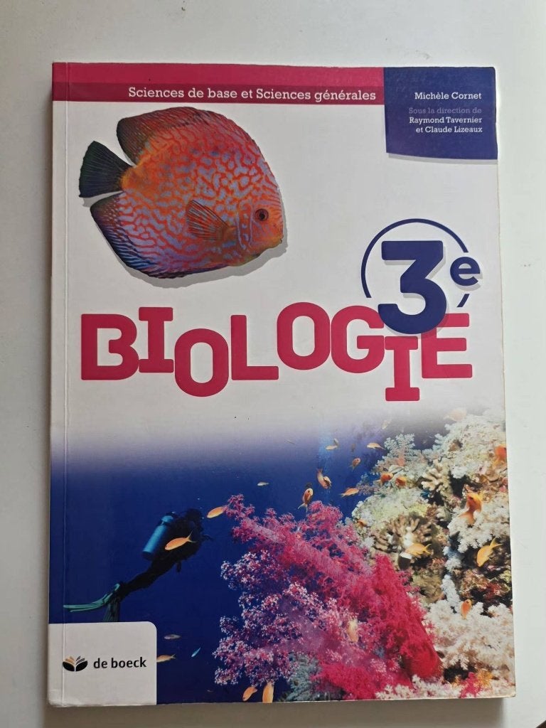 Biologie 3e, Livres, Enlèvement, Comme neuf, Biologie