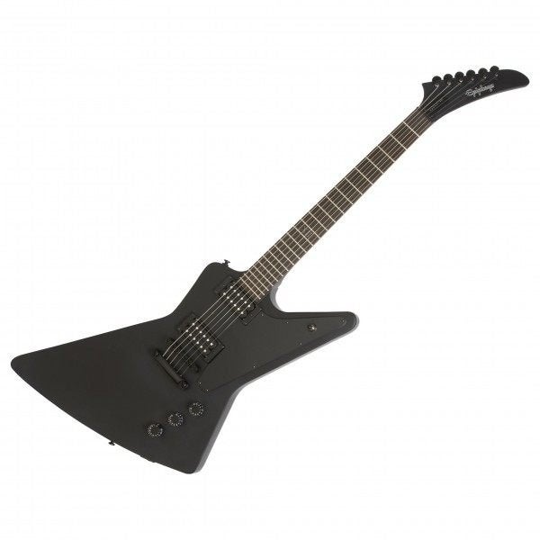 EPIPHONE EXPLORER GOTH avec SD actifs, Musique & Instruments, Instruments à corde | Guitares | Électriques, Utilisé, Solid body