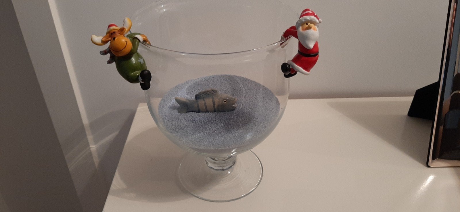 2 kerstfiguren - decoratie, Ophalen