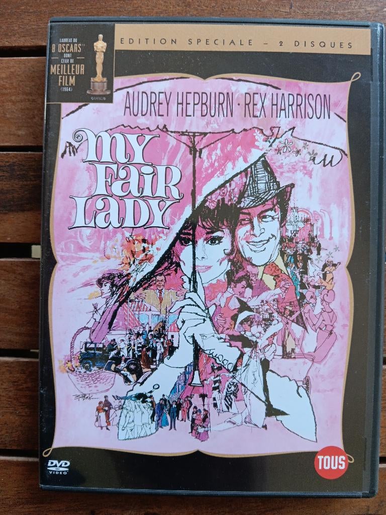 )))  My Fair Lady  //  Audrey Hepburn  (((, Tous les âges, Enlèvement ou Envoi, Comme neuf, Autres genres