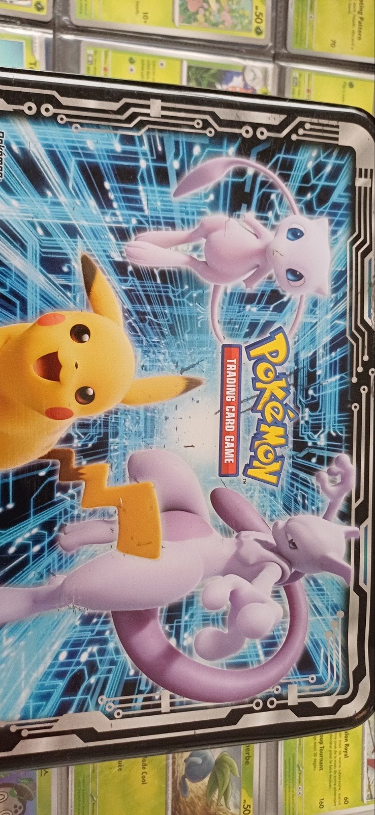 pokemon boek en doos geen kaarten, Enlèvement, Comme neuf, Autres types, Foil