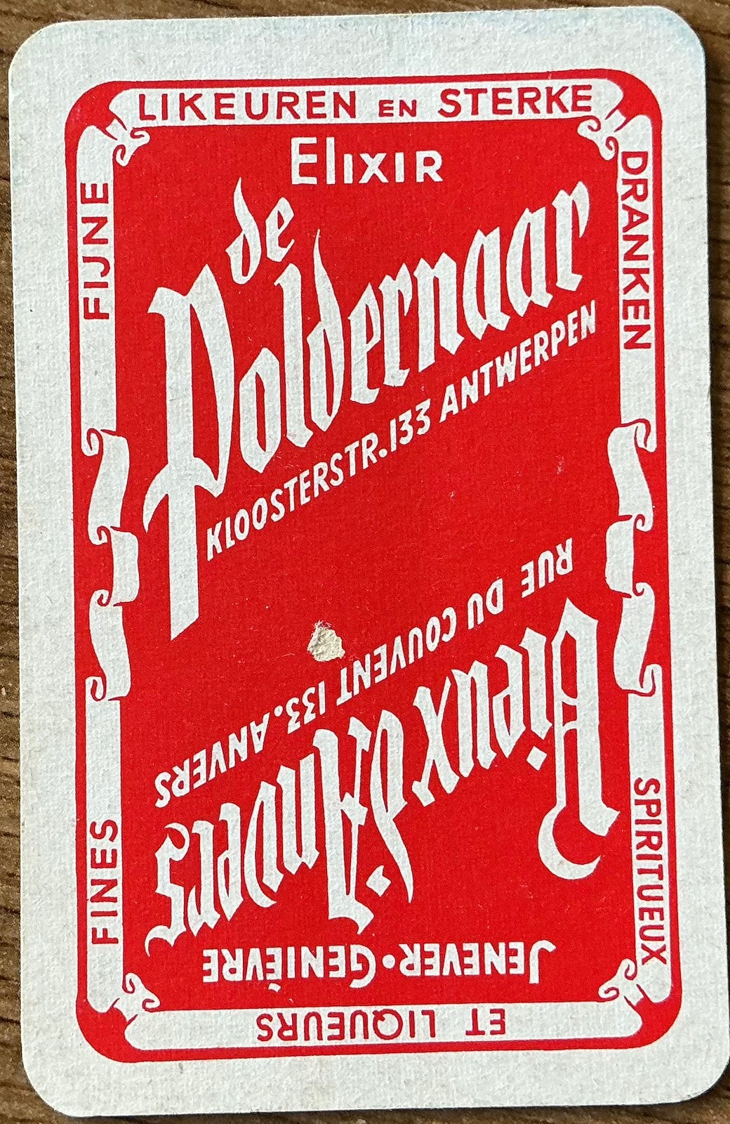 Joker ELIXIR DE POLDERNAAR/GENIÈVRE VIEUX d'Anvers, Enlèvement ou Envoi, Comme neuf, Joker(s)