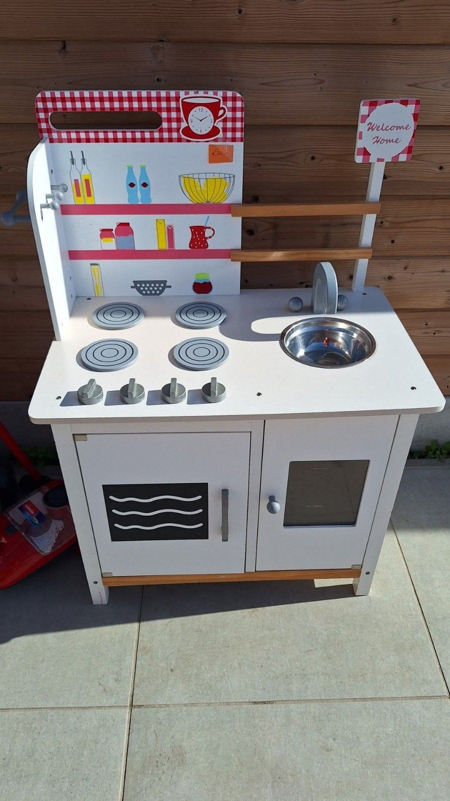 Houten keukentje, Ophalen, Gebruikt, Hout, Speelkeuken