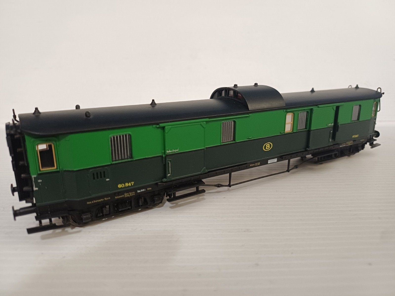 Fleischmann NMBS pakwagen, Gebruikt, Gelijkstroom, Fleischmann, Wagon