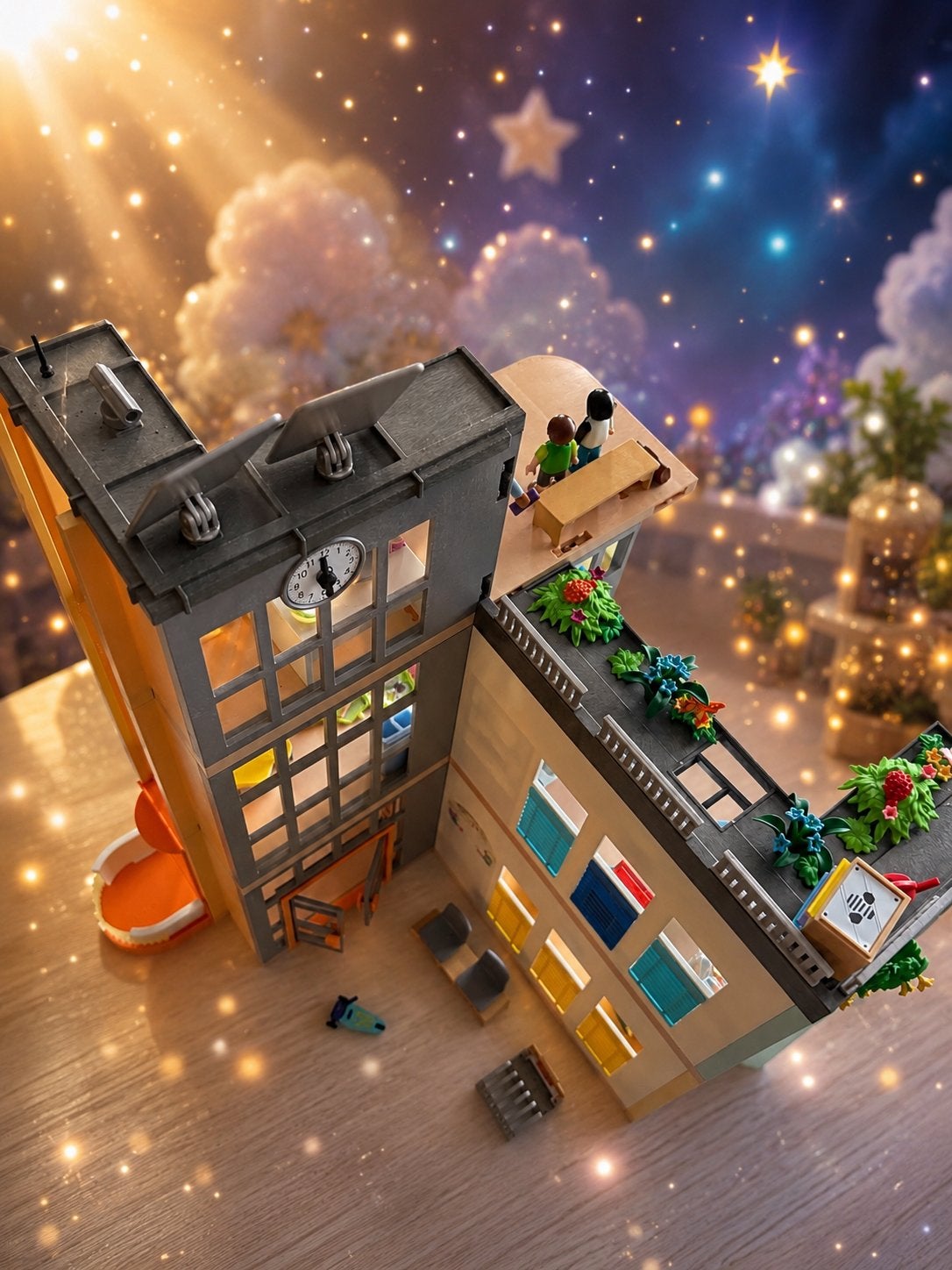 School playmobil, Ophalen