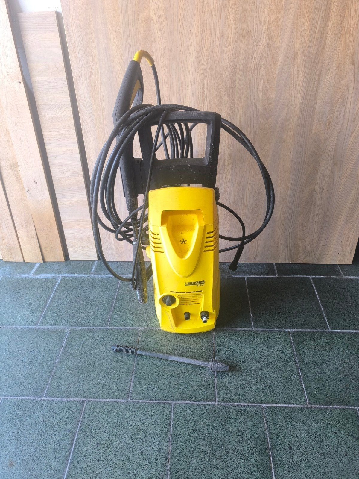 Nettoyeur haute pression Karcher, Enlèvement