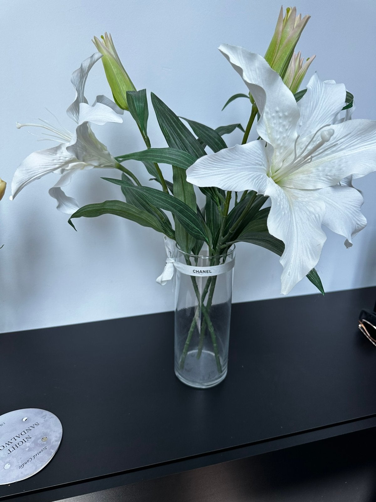 Vaas met zijden bloemen, Enlèvement, Comme neuf