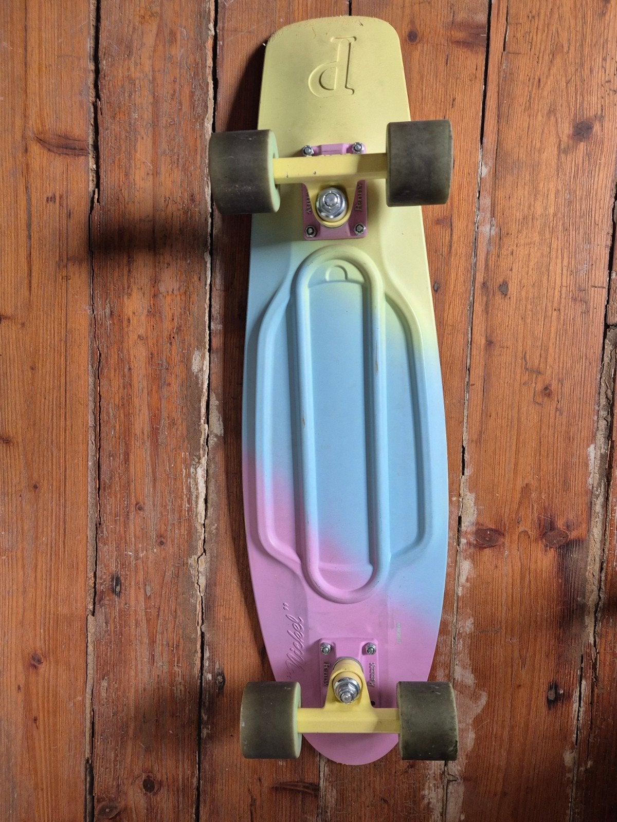 penny board 27,0, Enlèvement, Utilisé, Skateboard