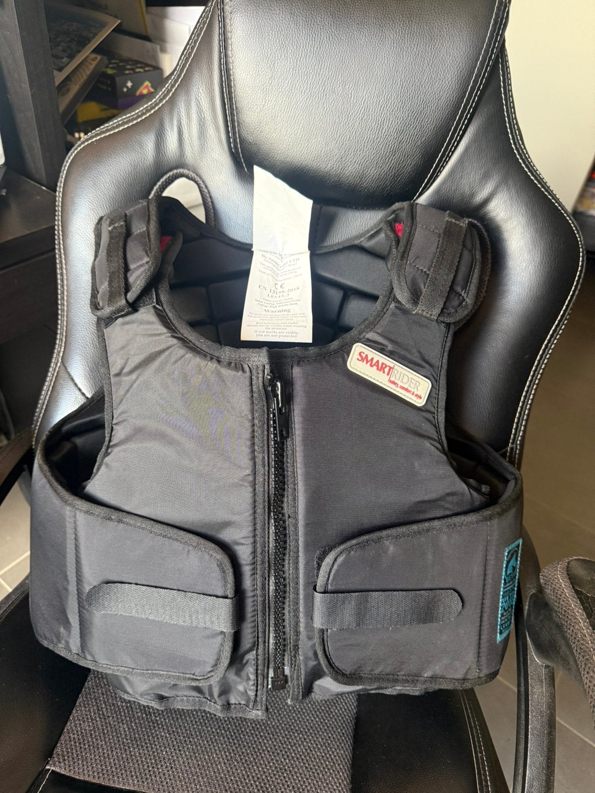 Bodyprotector Paardrijden SmartRider - Level 3 - Maat Kind L, Animaux & Accessoires, Gilet de protection, Enlèvement, Comme neuf