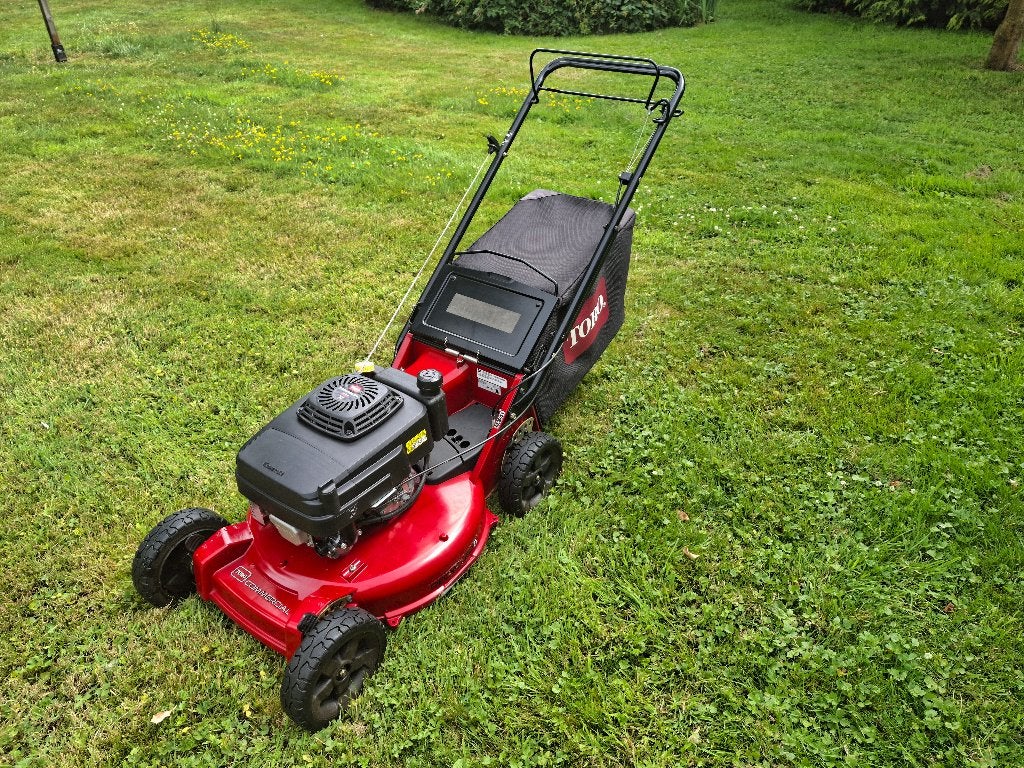 Grasmaaier Toro Commercial in zeer goede staat, Jardin & Terrasse, Tondeuses à gazon, Comme neuf, Tondeuses à gazon à essence