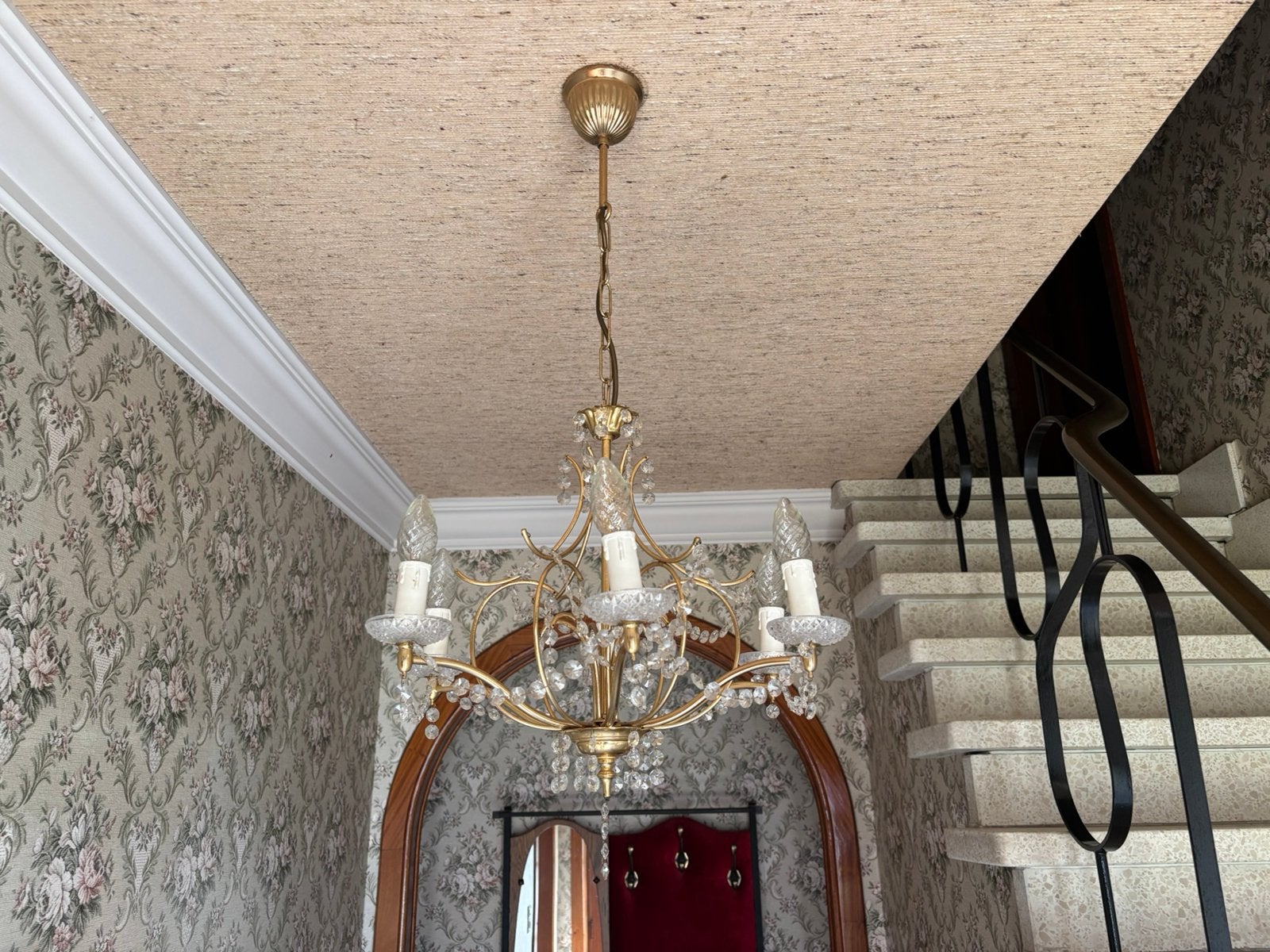 Kroonluchter, Huis en Inrichting, Lampen | Kroonluchters, Ophalen, Gebruikt, Klassiek