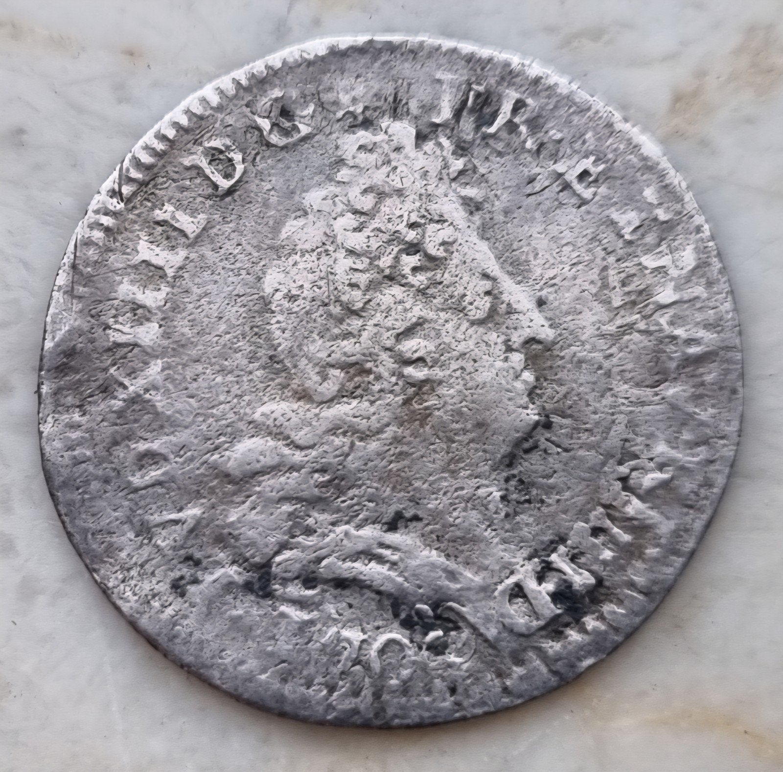 5 Sols 1702 Z Lodewijk XIIII, Timbres & Monnaies, Monnaies | Europe | Monnaies non-euro, Enlèvement ou Envoi, France, Monnaie en vrac