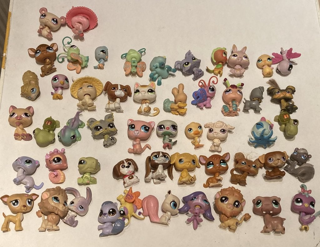 Pet shop (différentes figurines au choix) - vendu à la pièce, Enlèvement, Utilisé