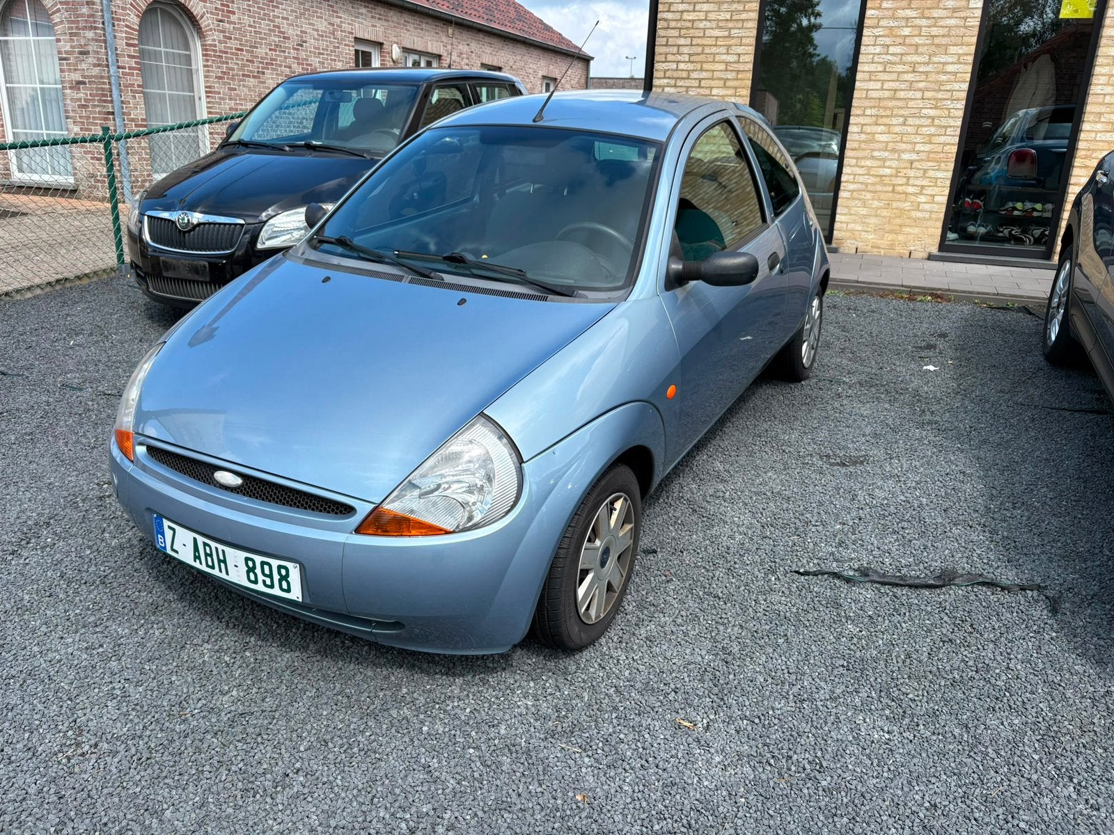 Ford ka 1.3 benzine, Auto's, Stof, Zwart, Ka, Blauw