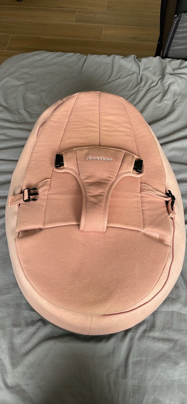 Pouf Doomoo rose, Enlèvement