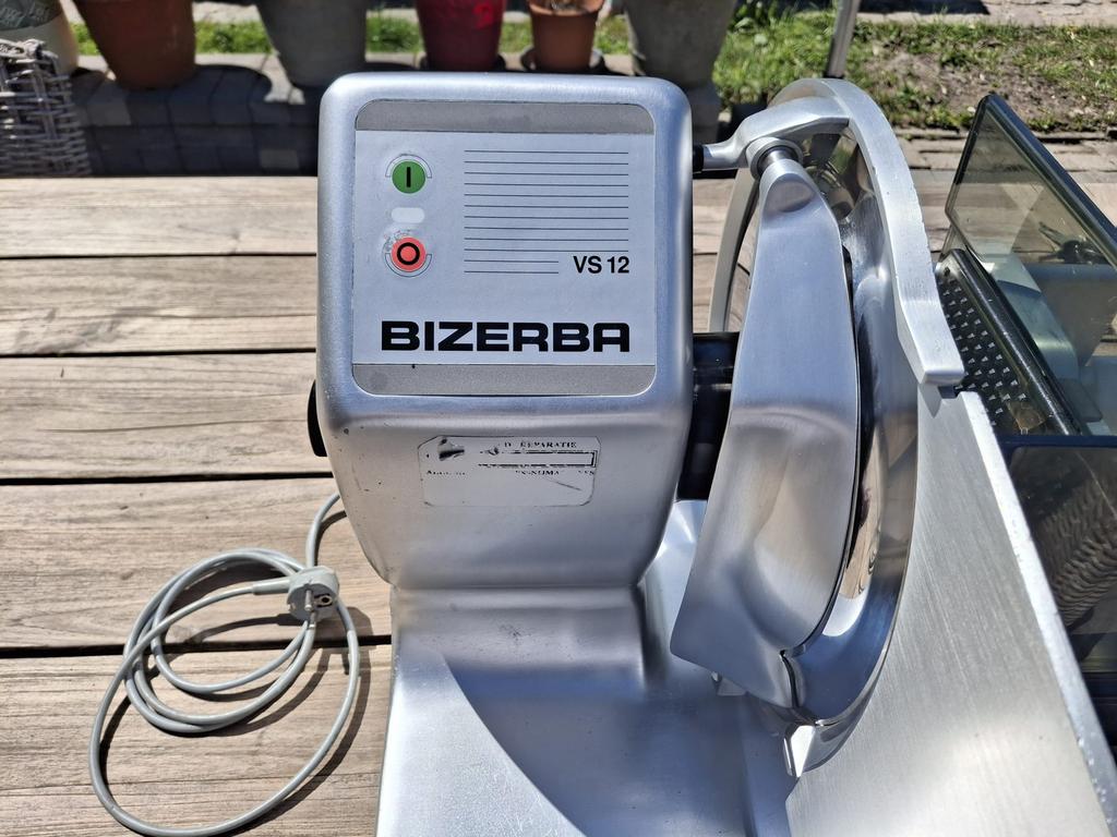 Bizerba VS12 professionele snijmachine, Ophalen, Gebruikt, Bakkerij en Slagerij