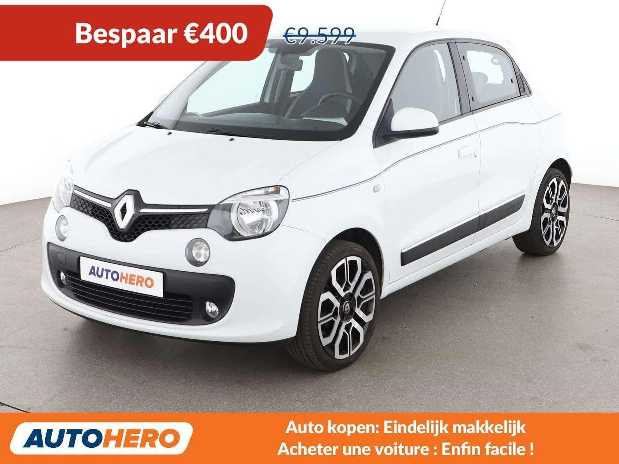 Renault Twingo 0.9 Intens (bj 2017, automaat), Automaat, Gebruikt, Bluetooth, Overige brandstoffen