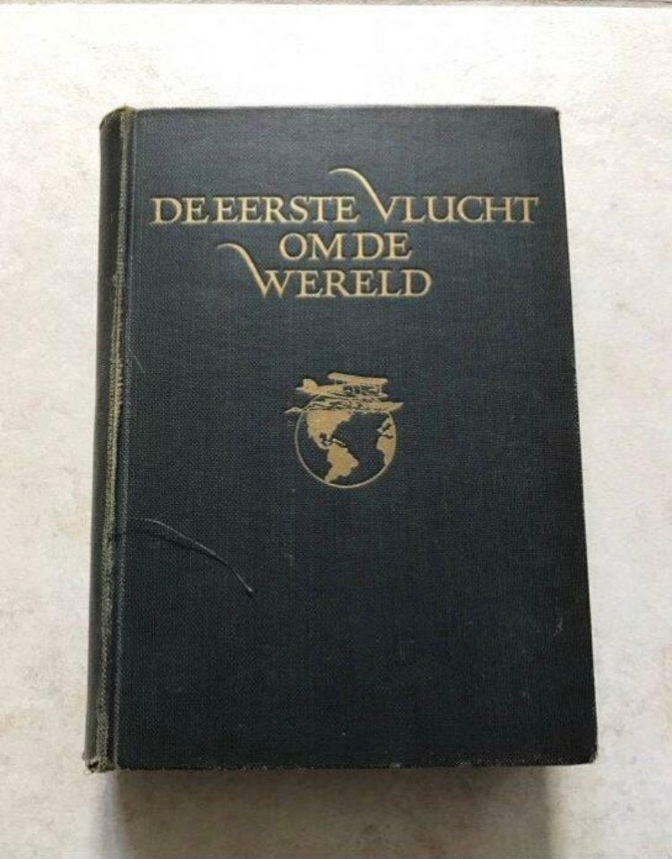 De eerste vlucht om de wereld, Boeken, Reisverhalen, Ophalen of Verzenden, Gelezen