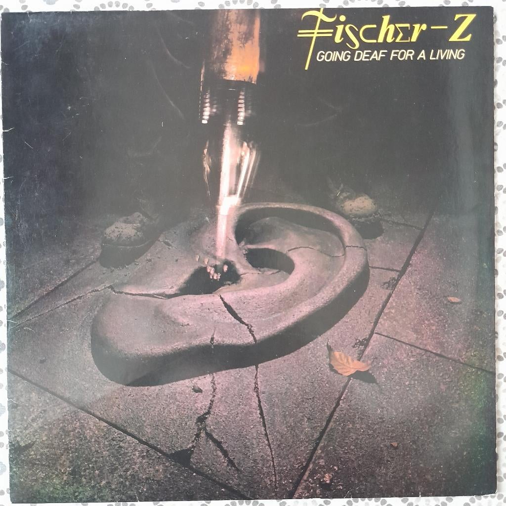 LP vinyl - Fischer-Z	Going deaf for a living, Ophalen, Zo goed als nieuw, 12 inch, Poprock