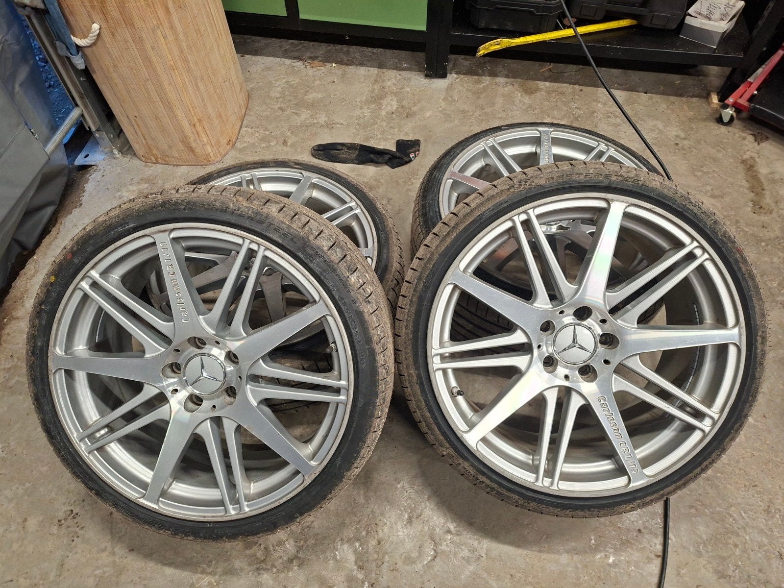 5x112 velgen Carlsson  breedset CR1/10, Auto-onderdelen, Gebruikt, Velg(en), Personenwagen, Zomerbanden