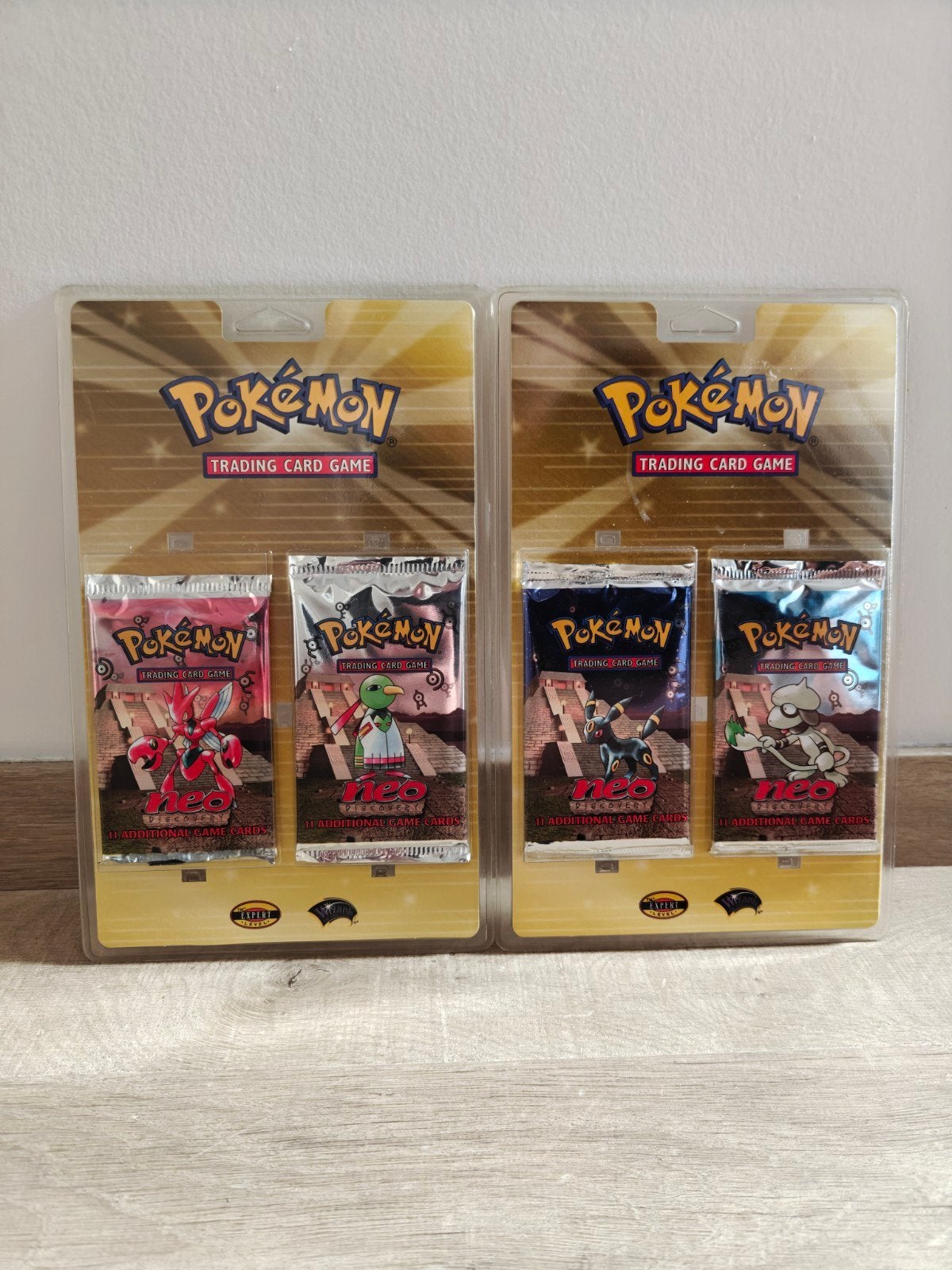 Pokémon neo discovery blisters WOTC, Ophalen of Verzenden, Nieuw, Booster, Foil