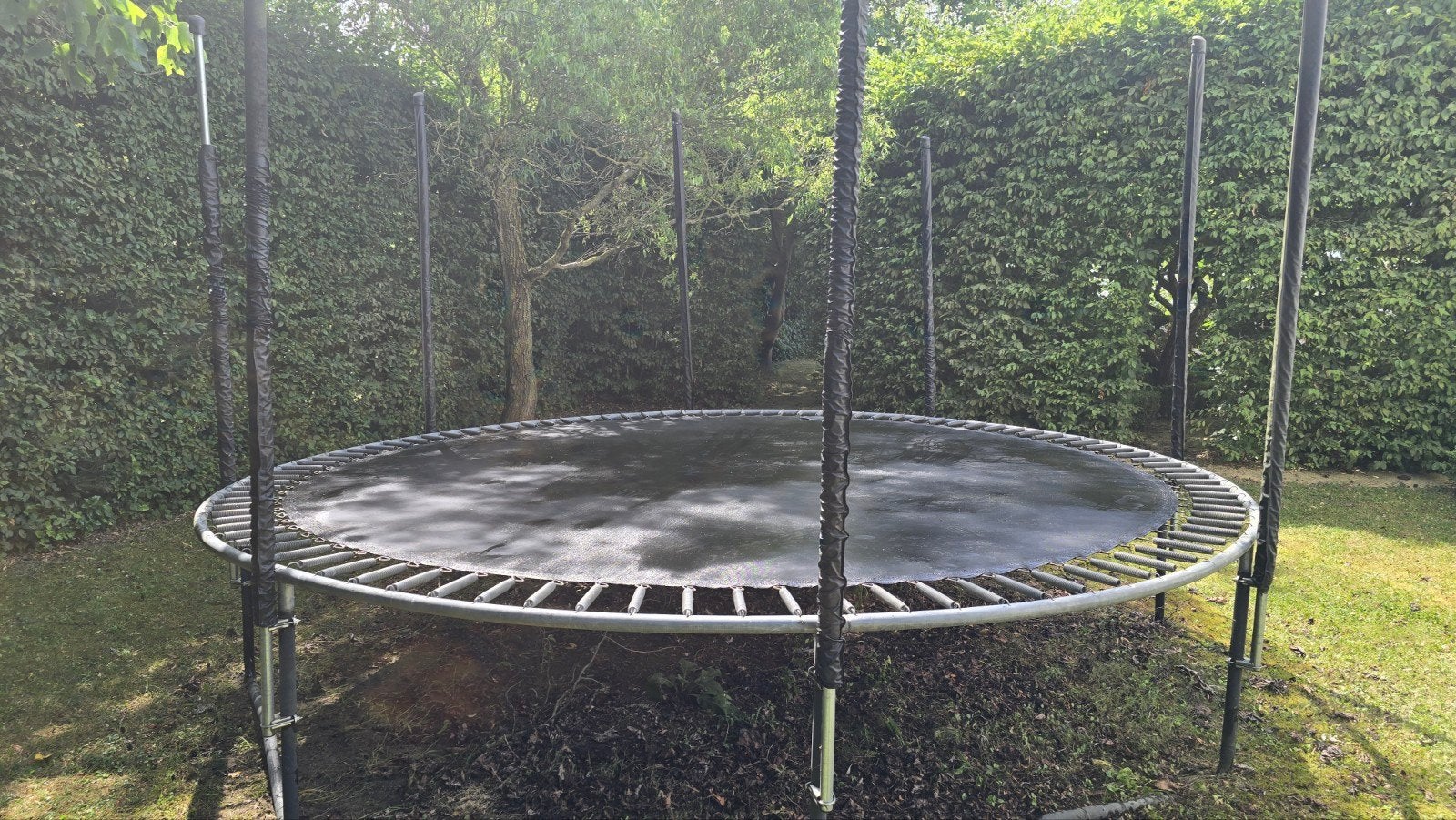 Grote trampoline, Ophalen, Gebruikt