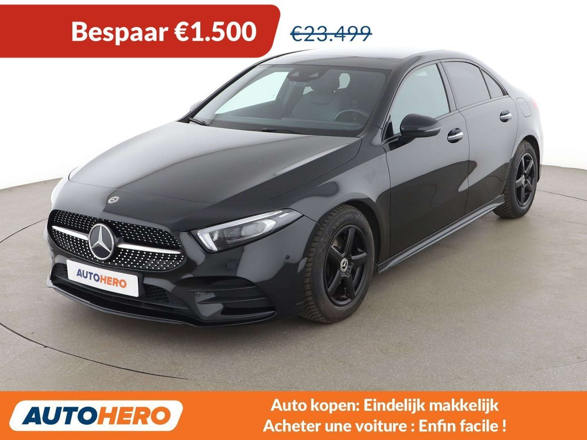 Mercedes-Benz A-Klasse 180 A 180 d AMG Line (bj 2021), Auto's, 4 deurs, Gebruikt, Lichtsensor, 116 pk