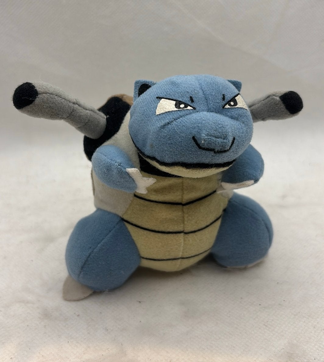 Pokémon Blastoise Plush uit 1999 van Hasbro Nintendo, Kinderen en Baby's, Pokémon, Ophalen of Verzenden, Gebruikt, Nintendo