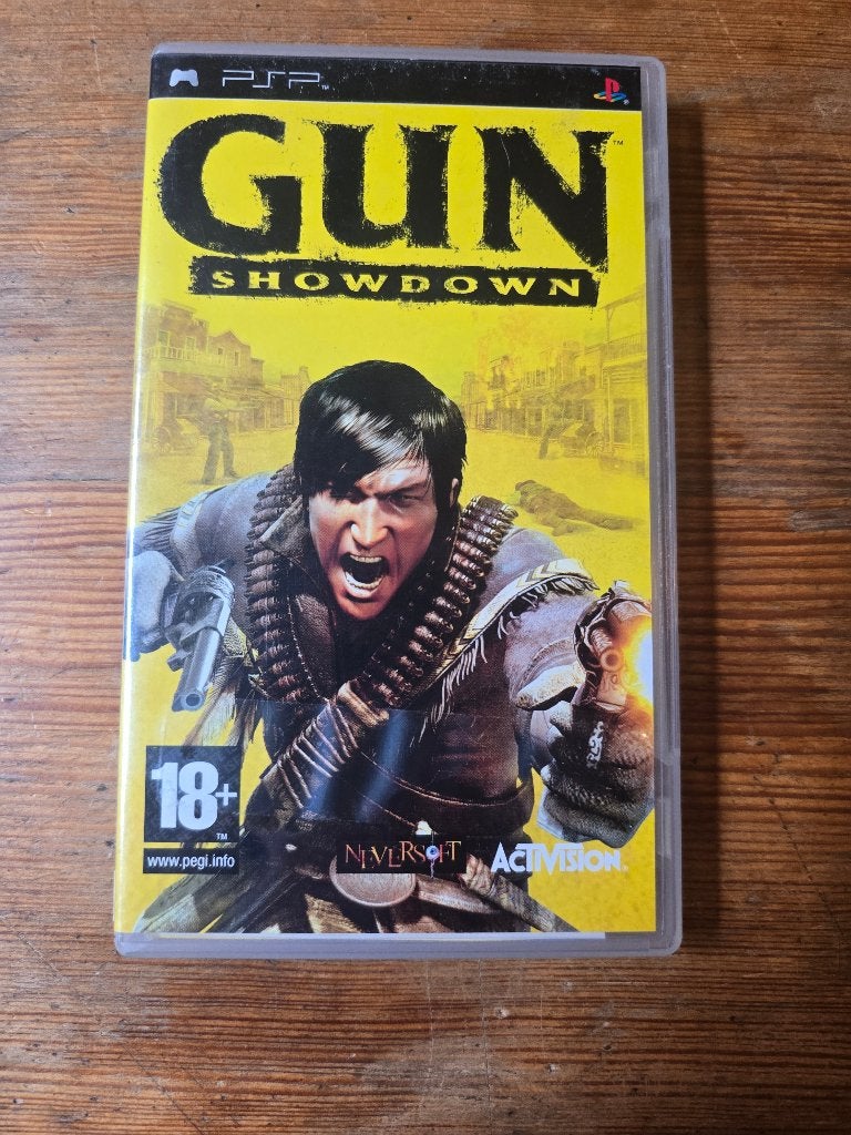 gun showndown psp, Consoles de jeu & Jeux vidéo, Consoles de jeu | Sony PSP, Enlèvement ou Envoi, PSP